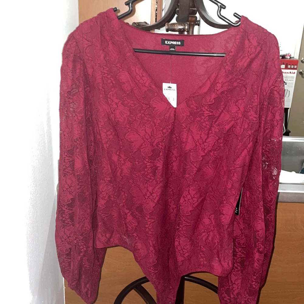 NWT express lace bodysuit